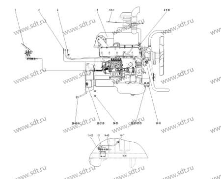 Амортизатор двигателя - 3010900052