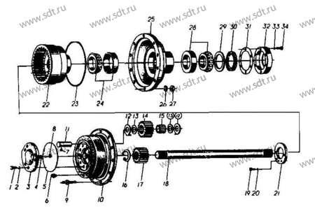 Болт М8*1*20 - 4014000118