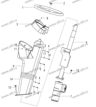 Датчик нейтрального положения WEK 200-IV - 4130000326