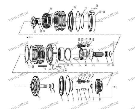 Фрикционный диск - 3030900140