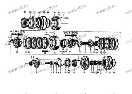 Фрикционный диск - 3030900140/ ZL50.3.5-5