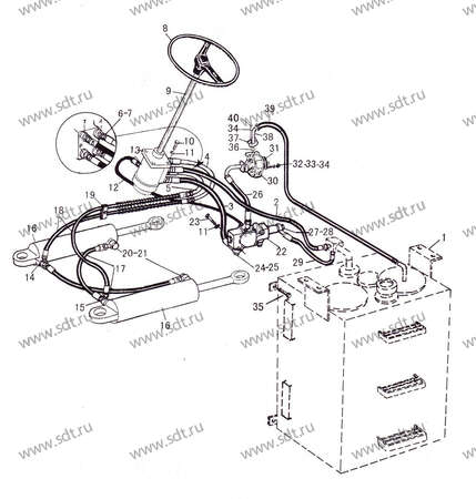 Клапан приоритета YXL-F250F - 4120000129