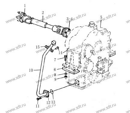 Коробка передач - BD05N1/7100001884