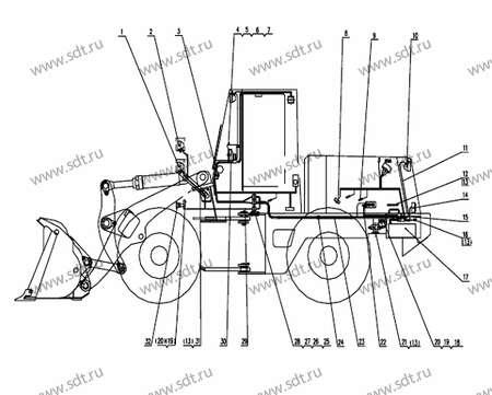 Лампы задние LRTD - 4130000213