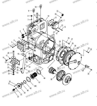 Насос трансмиссии BCB15-56H - 4120000063